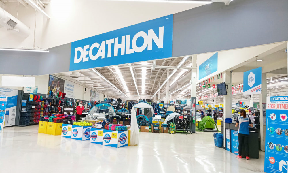 Loja da Decathlon no Beco Fino está quase pronta